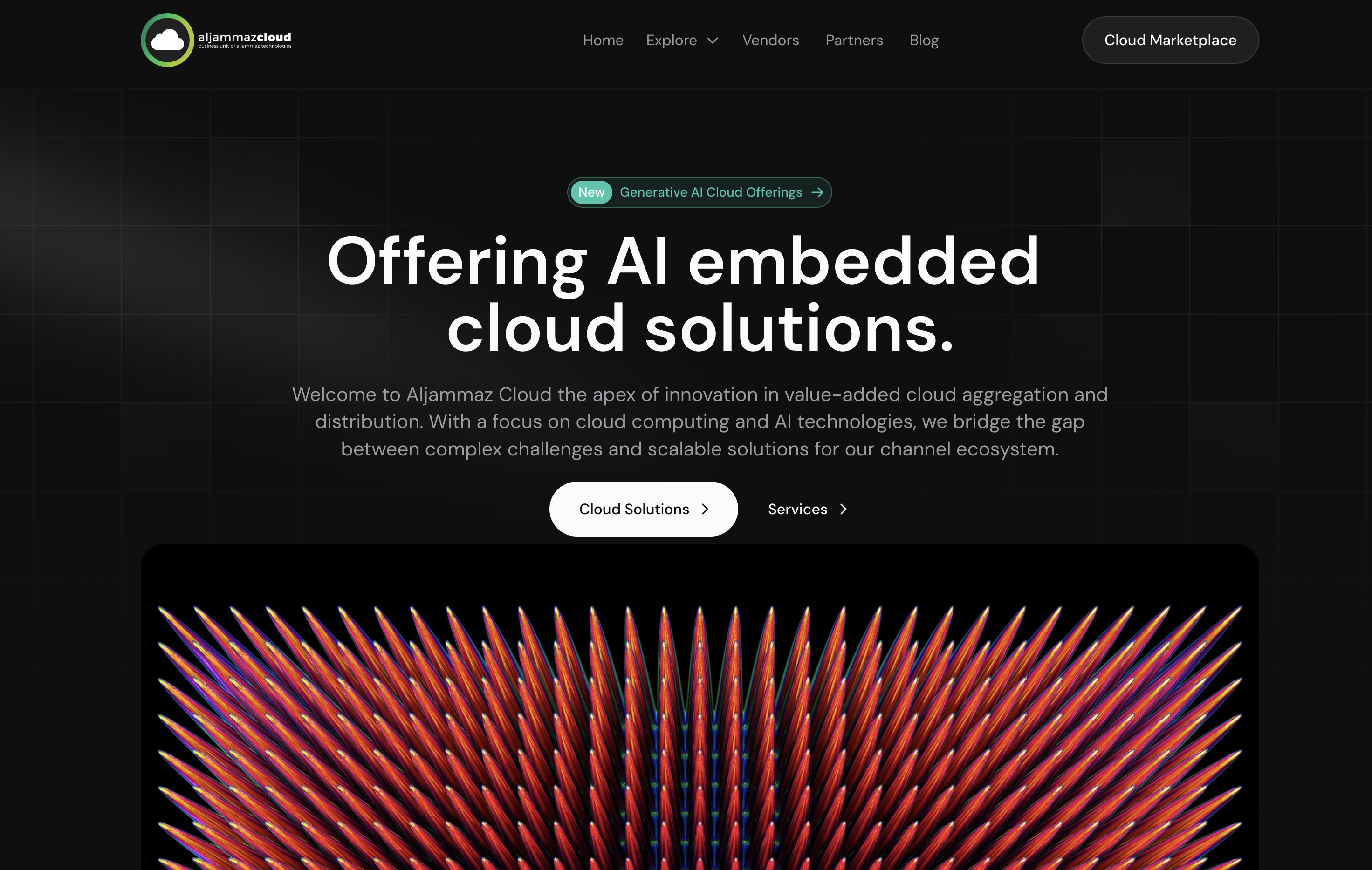 AlJammaz Cloud logo
