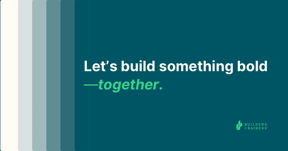 Builders & Backers logo
