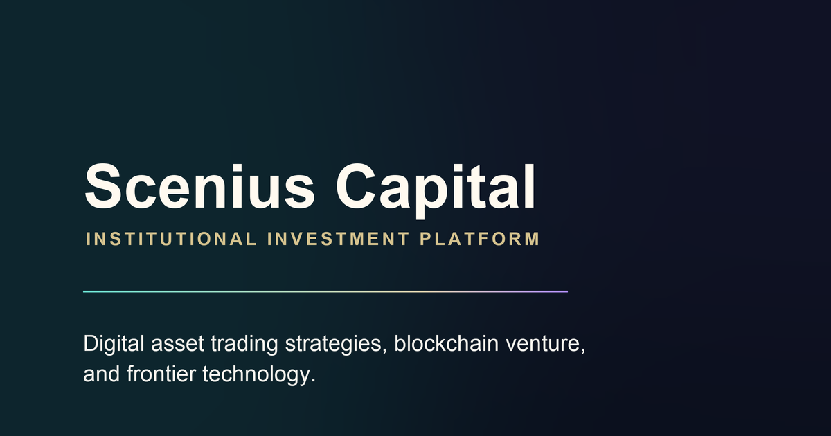 Scenius Capital logo