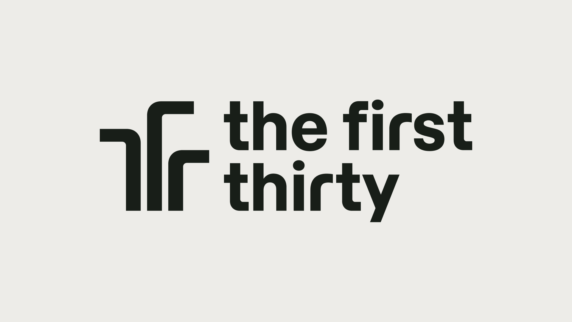 The First Thirty logo